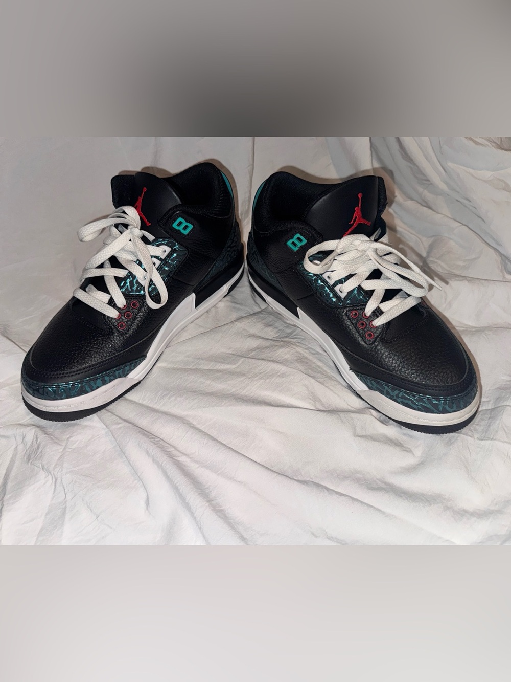 Air Jordan 3 Retro SE Moto GS 7Y Black Hyper Jade FV5437-001